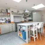 New kitchen/dining area