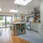 New kitchen/dining area